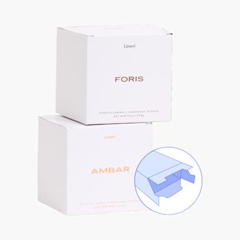 PDP - boxwithflap square #F8F8F8 background