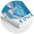 Single-sided matte lamination
