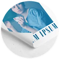 Single-sided matte lamination