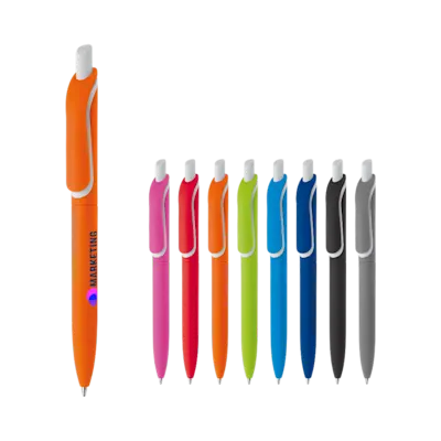 Penna a Sfera Soft Touch ClickShadow in ABS Riciclato