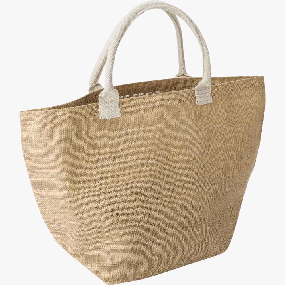 Sac shopping en jute