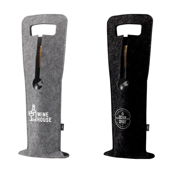Eco friendly Felt Wine Bag