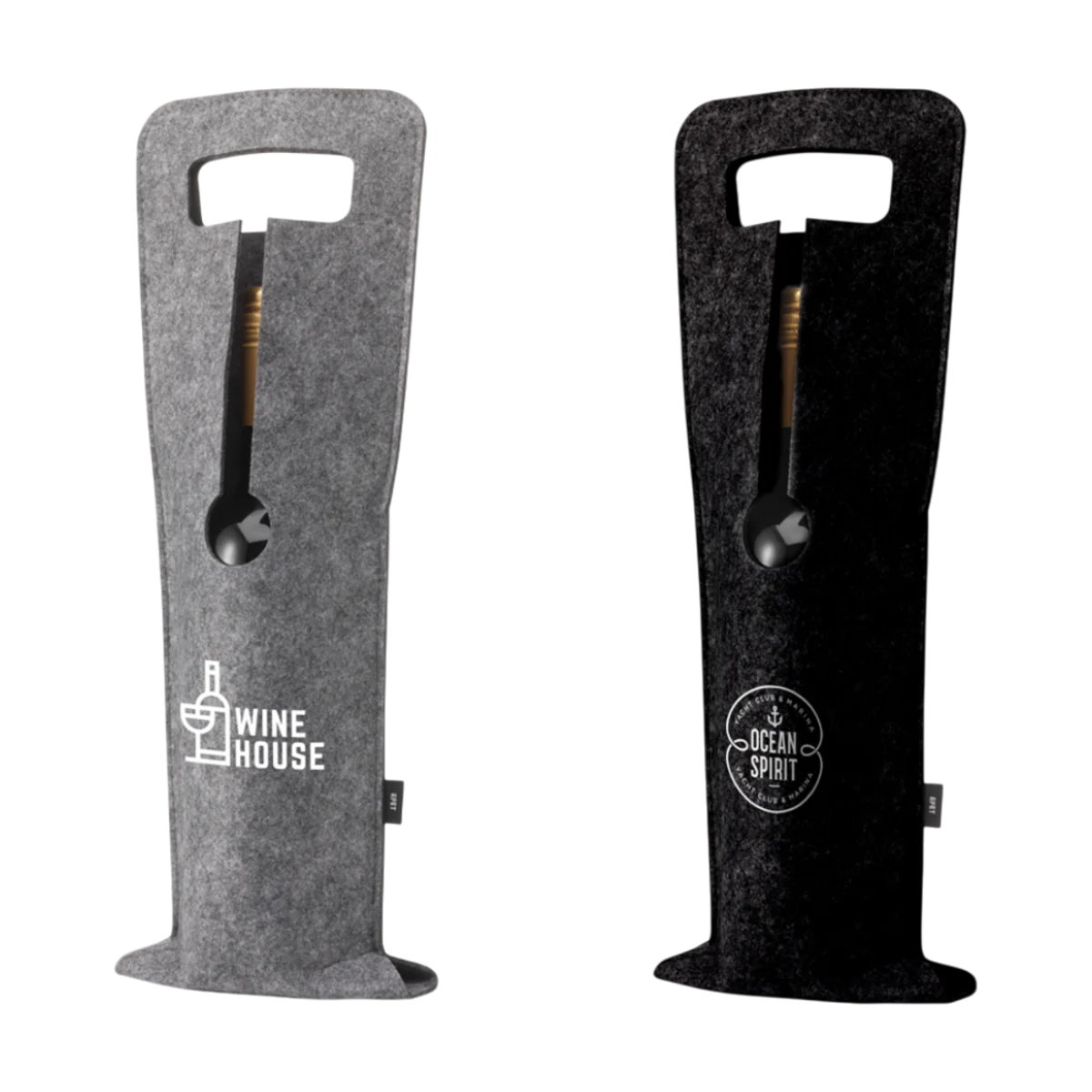Eco friendly Felt Wine Bag main image