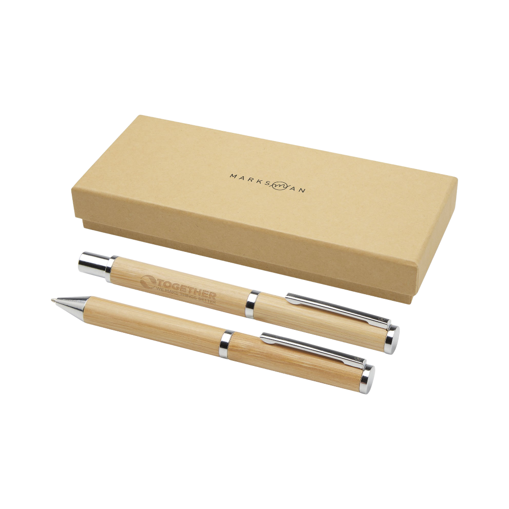 PDP - apolysbambooballpointgiftset square #00000000 background