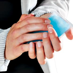 Calentador de manos gel personalizado