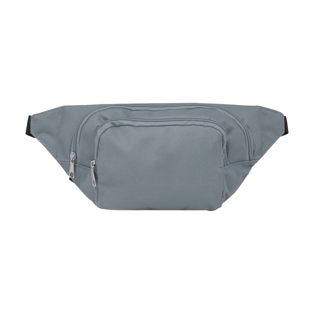 1. Santander fanny pack with two compartments Grey