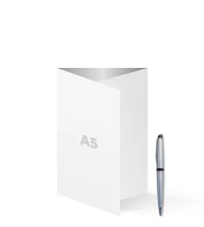 A5 Menu Cards