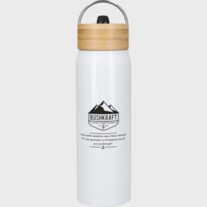 Aluminum Bottle with Bamboo Lid 26 oz