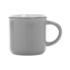 Vintage ceramic mug gray