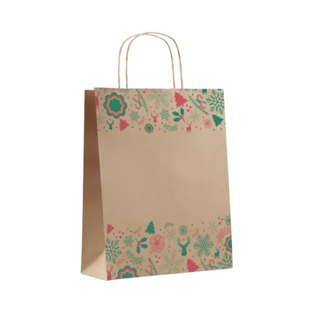 PDP - baomediumchristmasmediumgiftpaperbag square #00000000 background