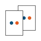 2 colours PMS