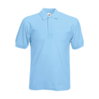tshirtfruitoftheloompolo632120w634020m sky blue
