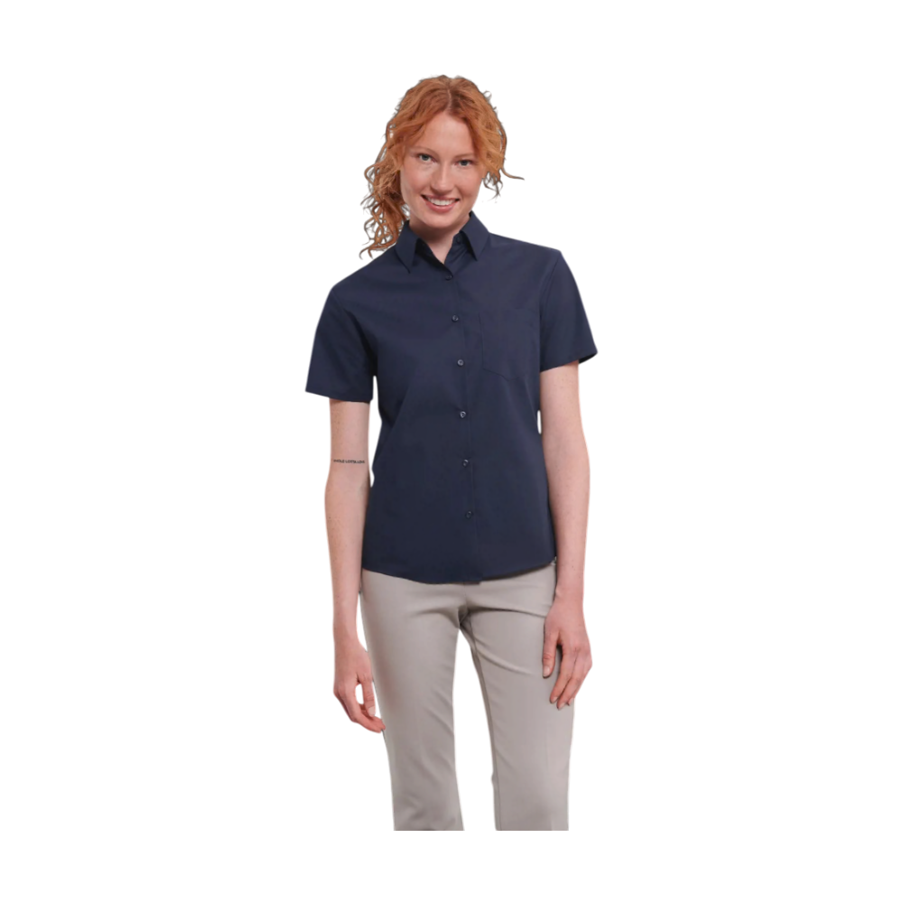 Russell Dam Polycotton Skjorta