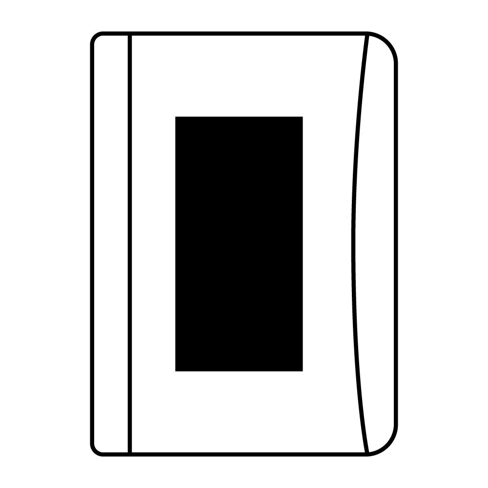 Front | 8H in x 4W in