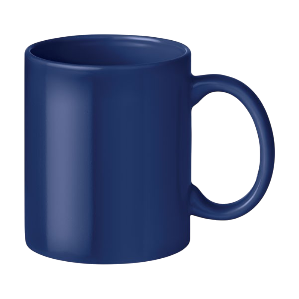 ICON - dublintonecolouredceramicmug300ml blue