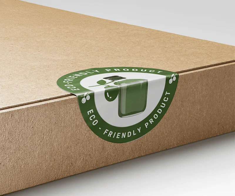 Go green with eco-friendly stickers