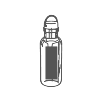 ICON - grsrpetbottlewithbamboolidandhandle - 25x70 Itemfront