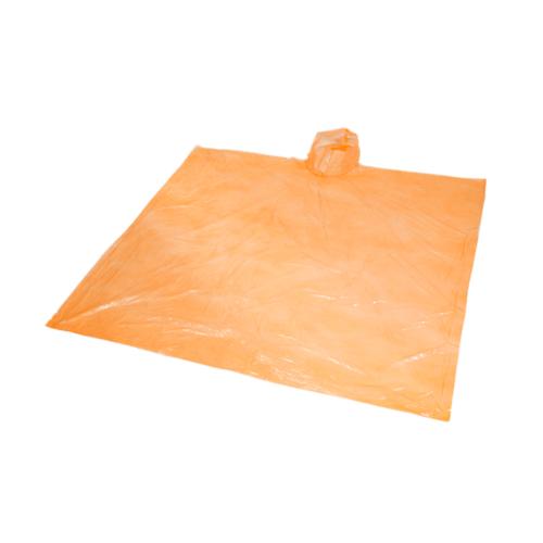 zivadisposablerainponcho orange