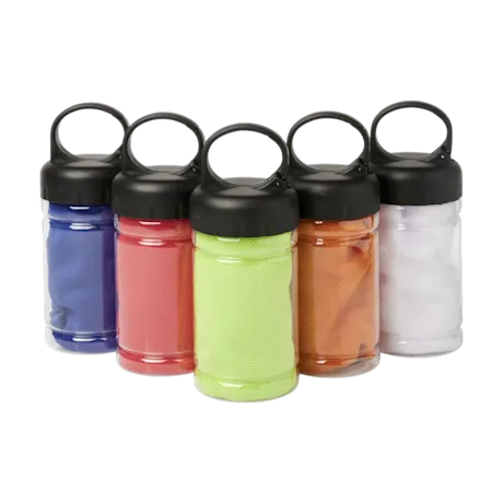 Cooling Fitness Towel in Portable Container | 80 x 30 cm