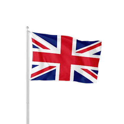 England or UK Flags