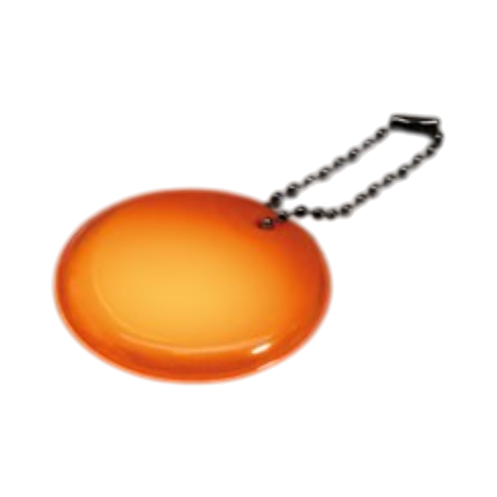 PDP - grinroundreflectivekeyring square #00000000 background