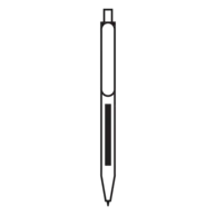 50 x 5 mm - In front of the clip