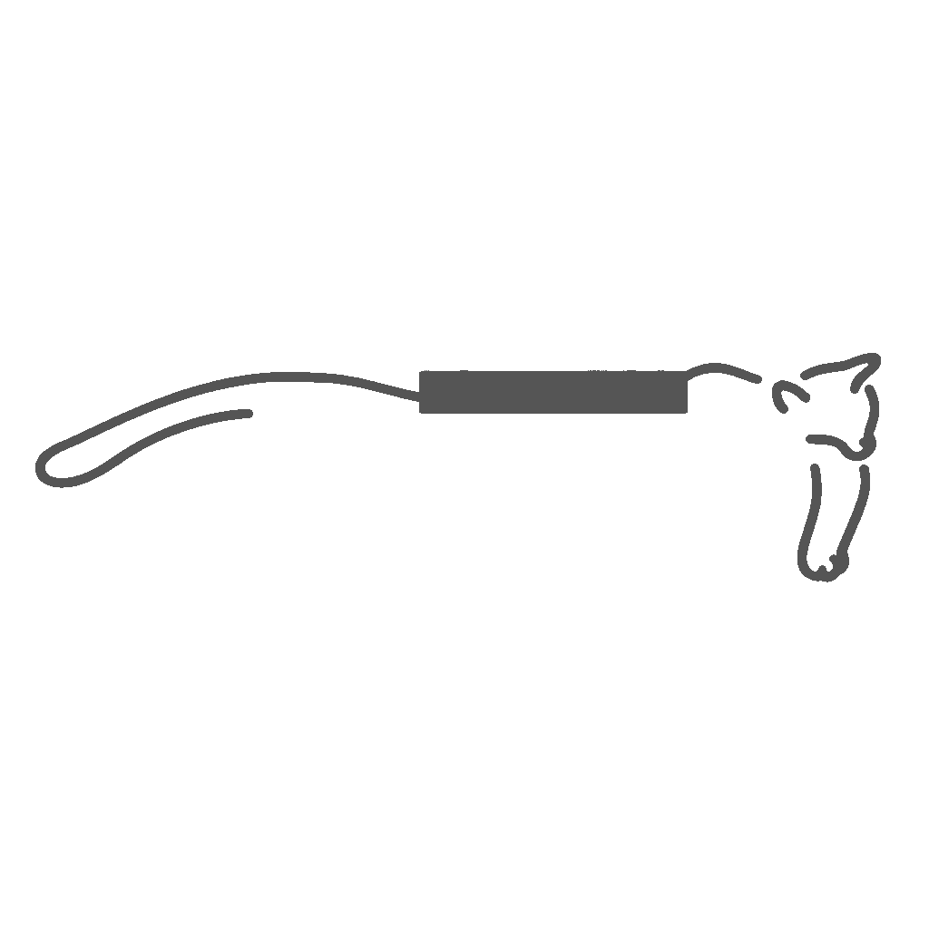 50 x 8 mm - Rechter Arm