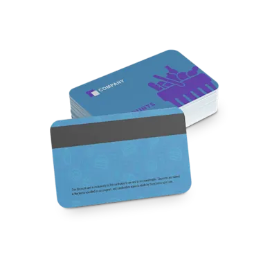 PVC Cards with magnetic strip (HiCo)