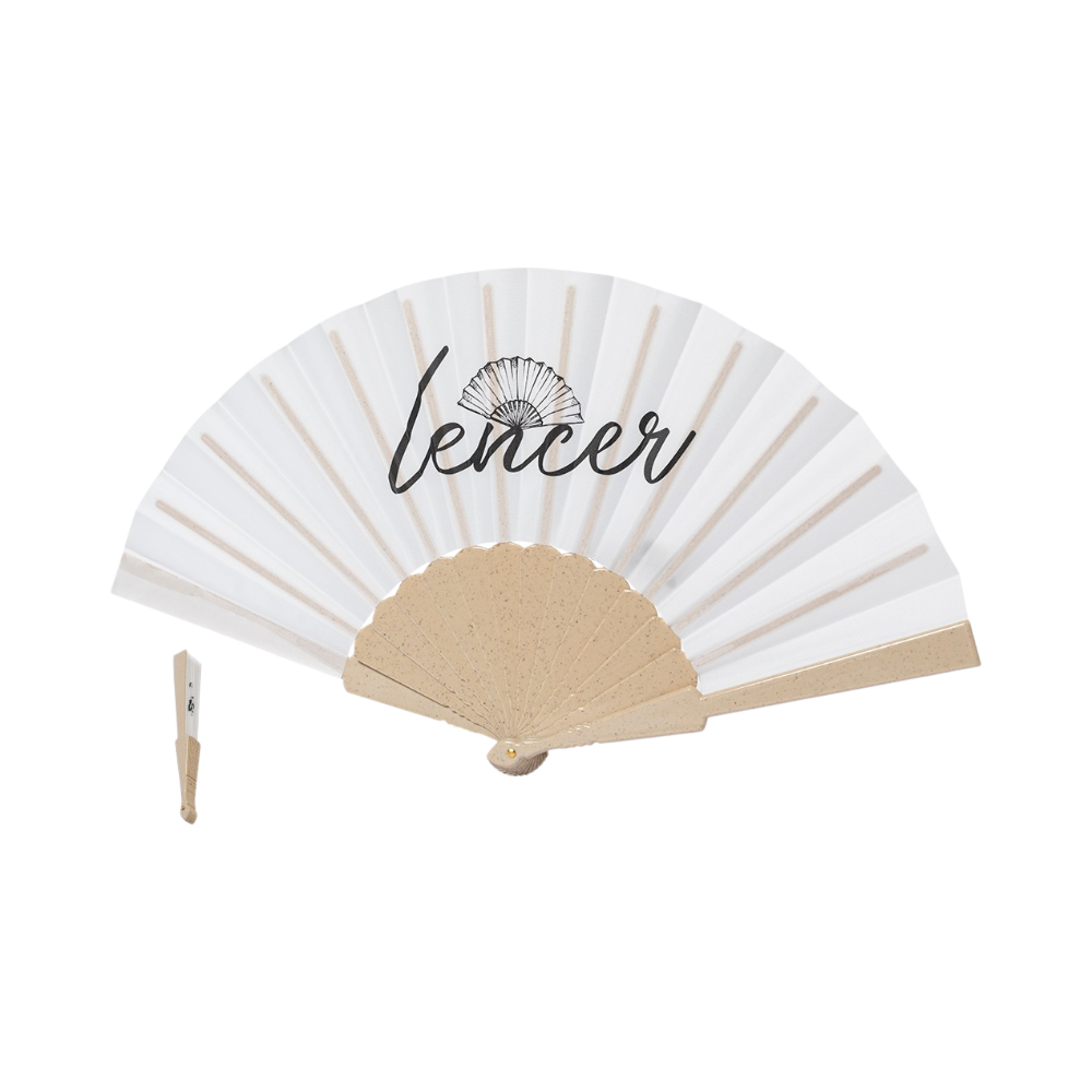 Ventaglio in Fibra di Bambù e RPET Lencer