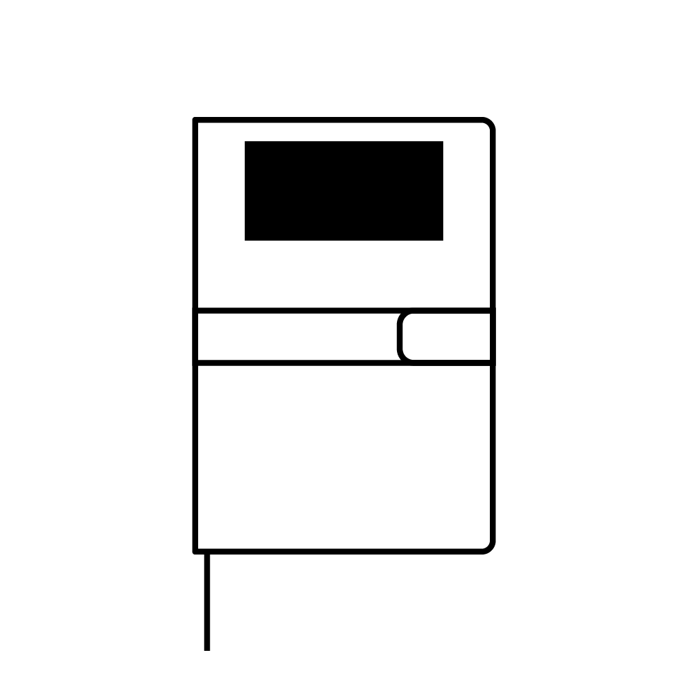 100 x 50 mm - Zeefdruk