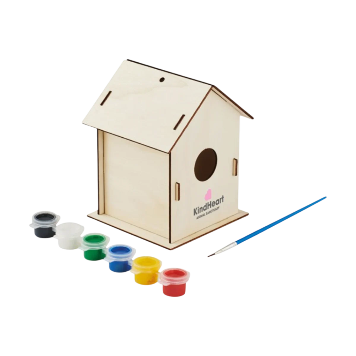 Wood DIY Bird House Kit main image