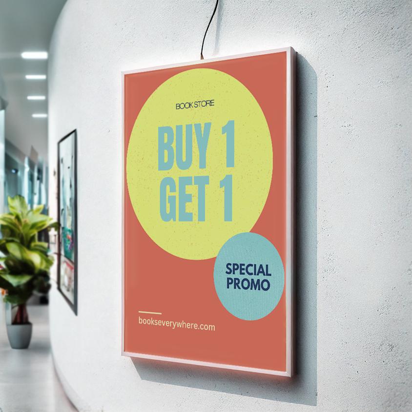 Slide In Lettering Frames LED Slide In Frame Slim | HelloPrint