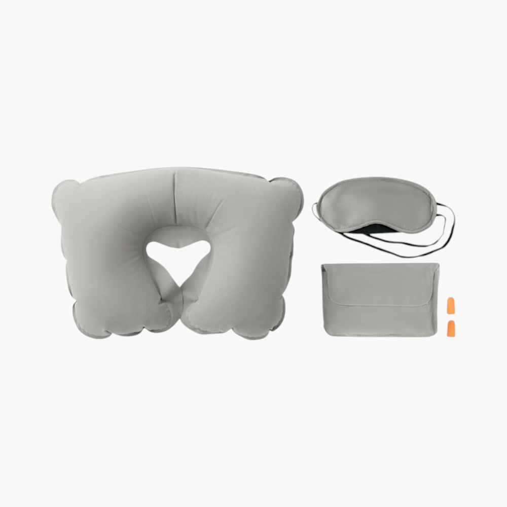 PDP - travelplussetwpilloweyemaskplugs square #F8F8F8 background