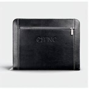Premier Leather Zippered Padfolio