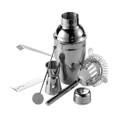 Set da Cocktail in Acciaio Inox