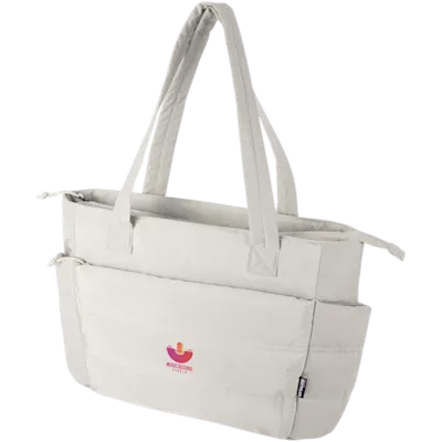 Borsa Tote Laptop Puffer Riciclata 18L