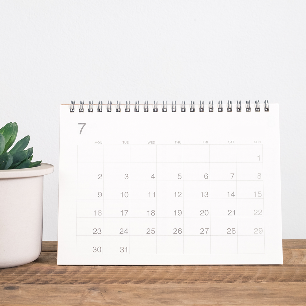 desk calendars PDP 4