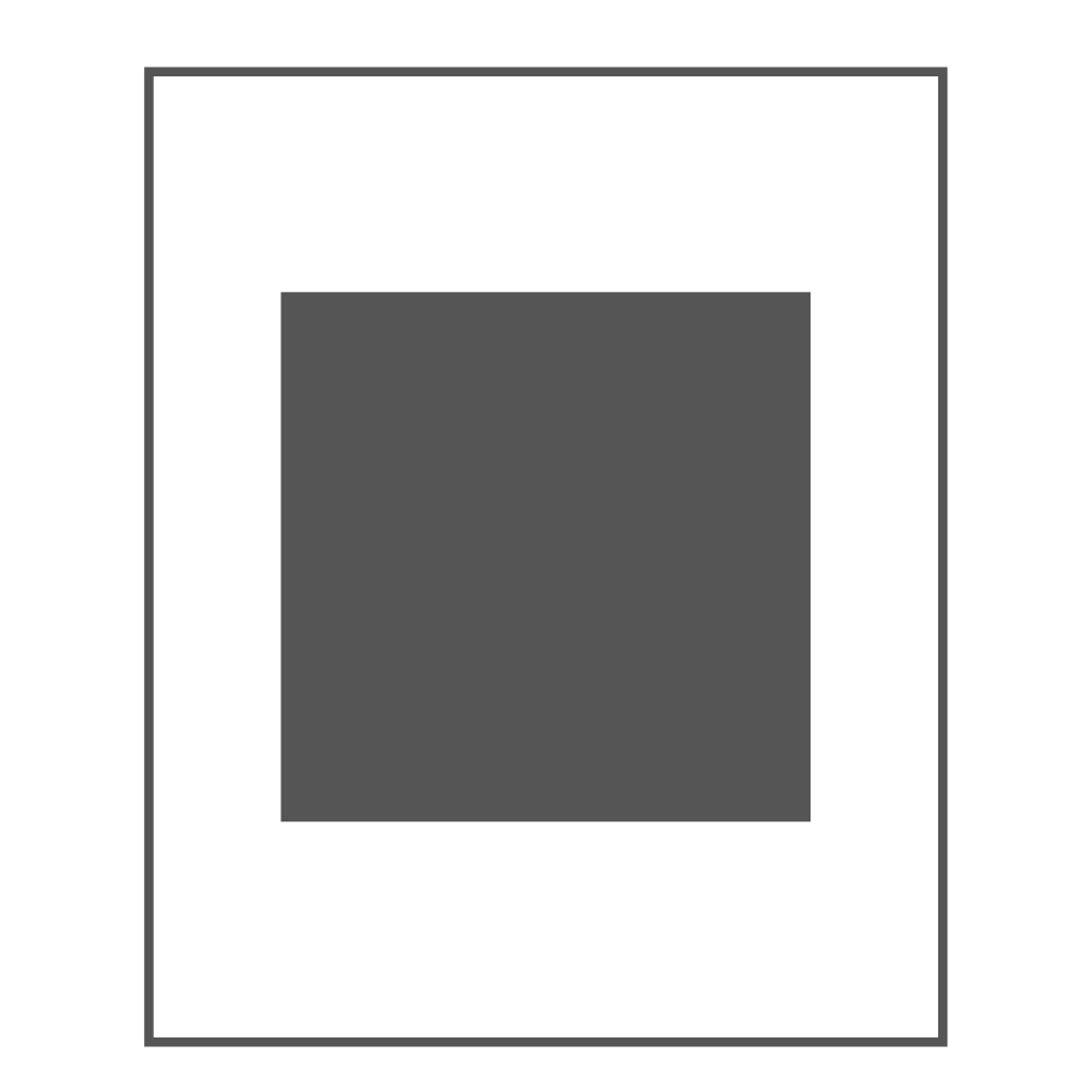 45 x 55 cm | utskriftsstorlek 30 x 30 cm
