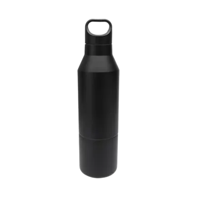 Odessy RCS Recycled Stainless Steel Insulated Bottle with Cup 600 ml