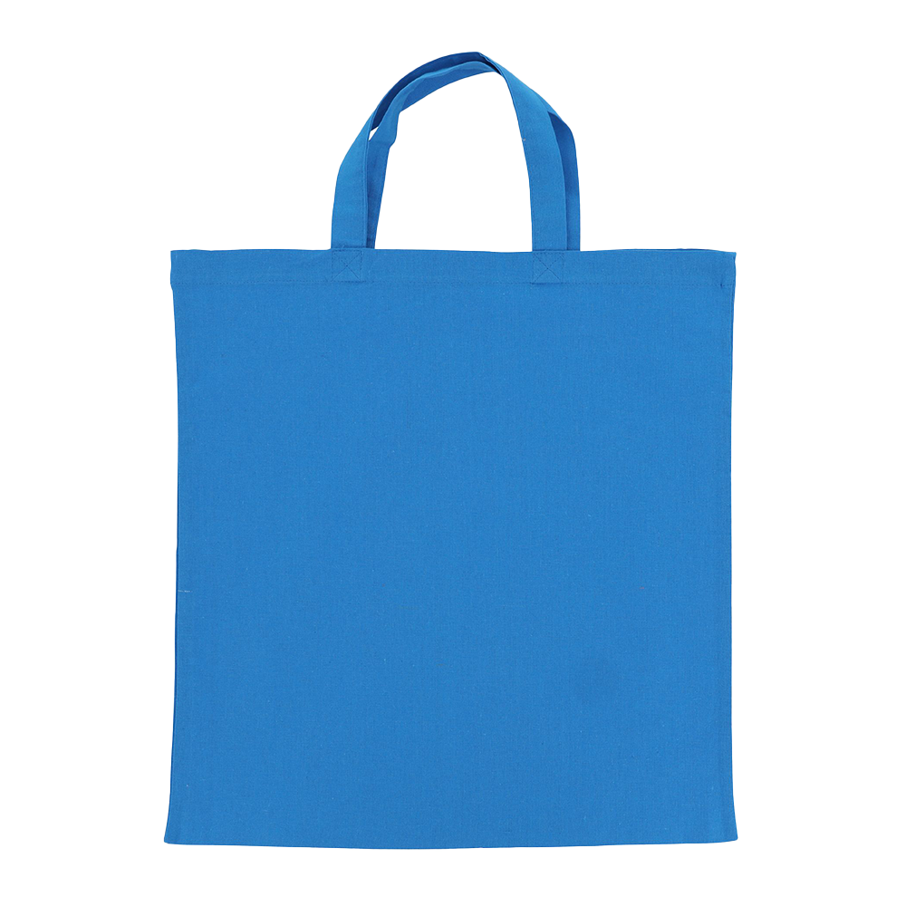 cottonbagsshorthandlespcm BLUE