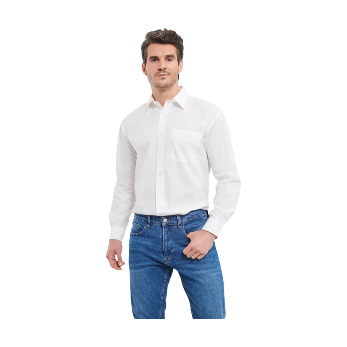 Immagine principale di Russell Camicia in Popeline di Cotone
