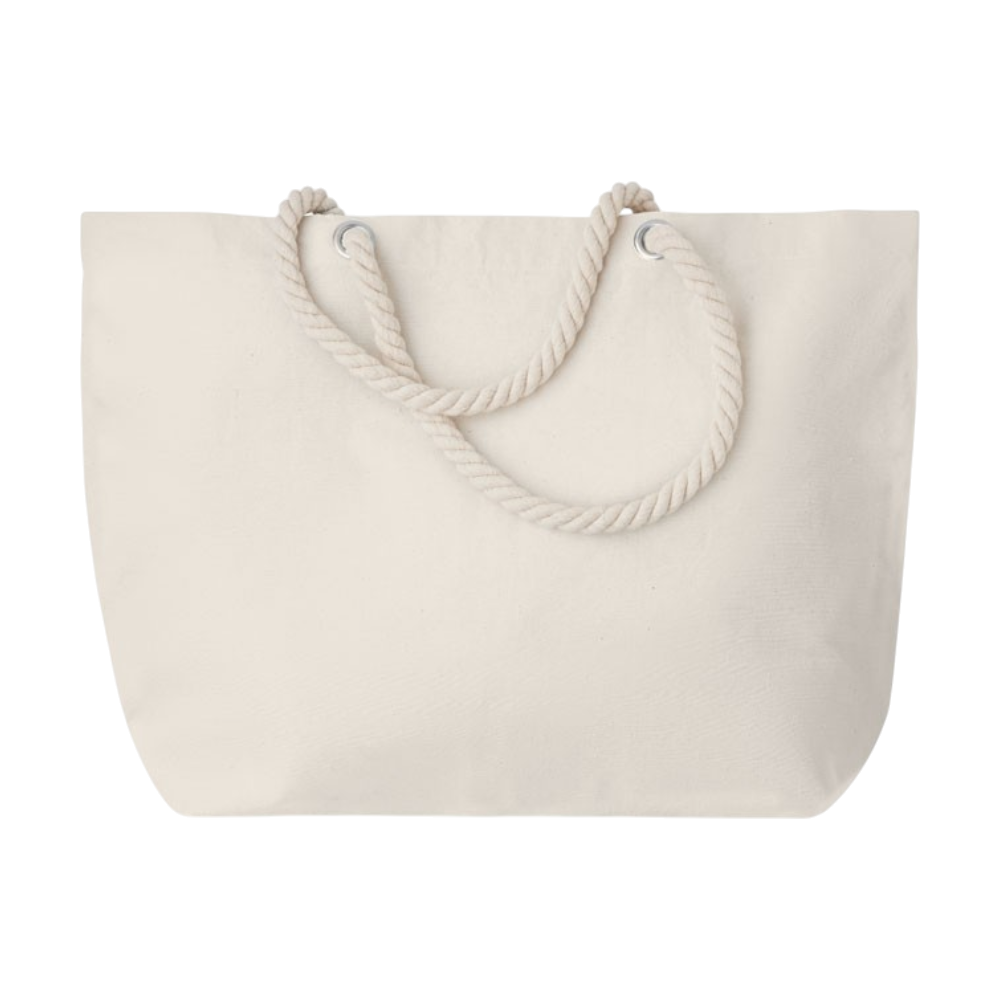 ICON - menorcabeachbagwithcordhandle beige