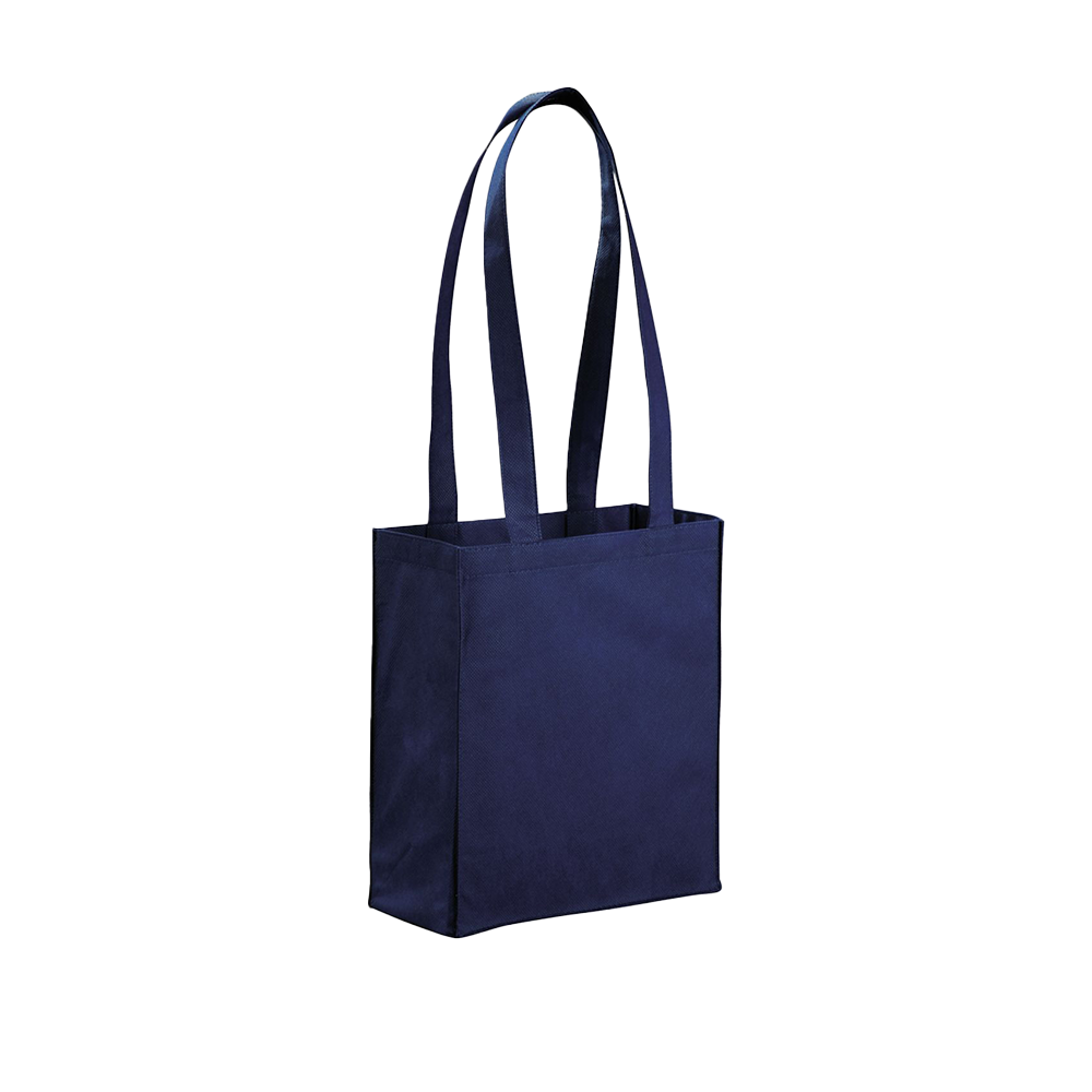 minielmnonwovengifttote navy