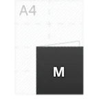 Quadrato medio 148 x 148 mm
