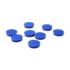 Set de 8 imanes azules ⌀2 cm