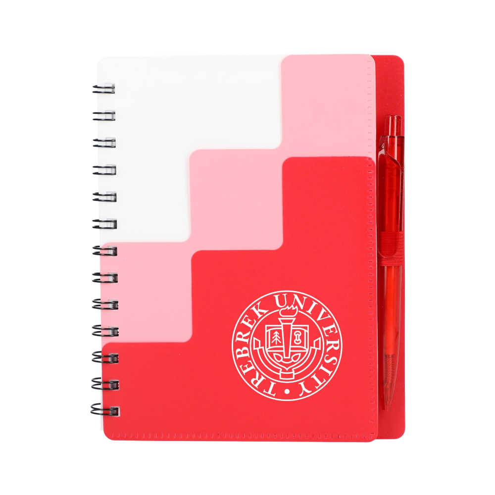 Spiral Notebook with RPET Pen 5x7