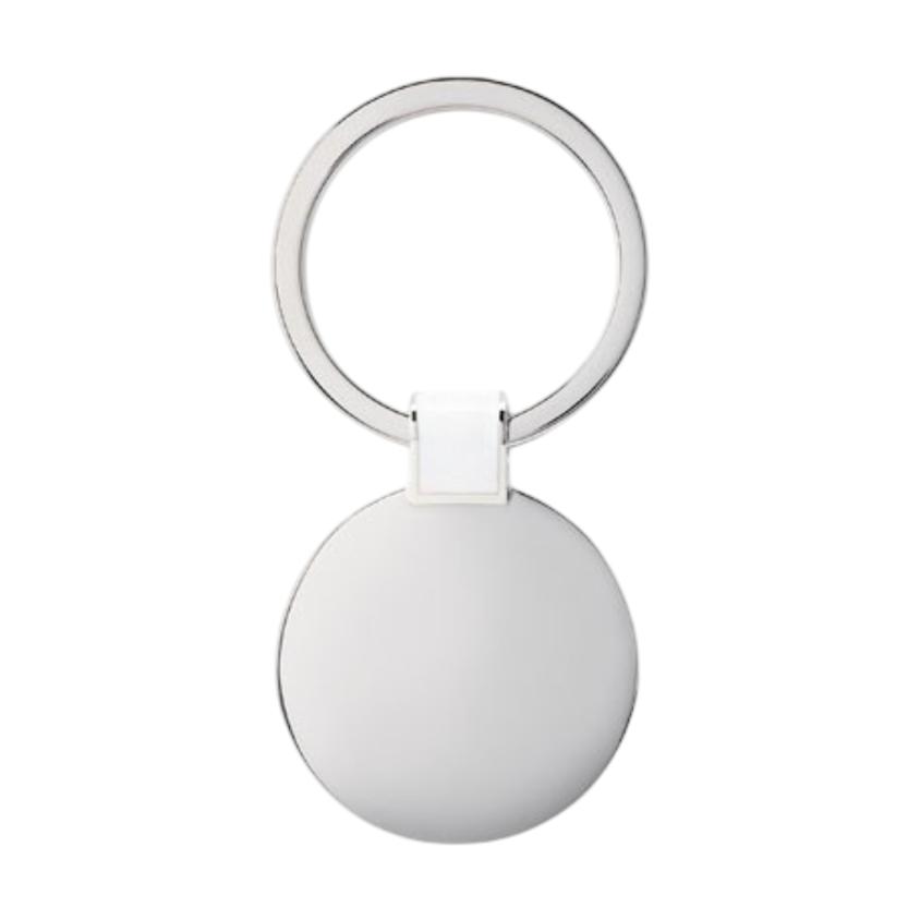Round Key Design Roundy Metal Key Ring | HelloPrint