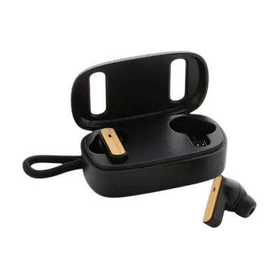 RCS Recycled Plastic & Bamboo TWS Earbuds