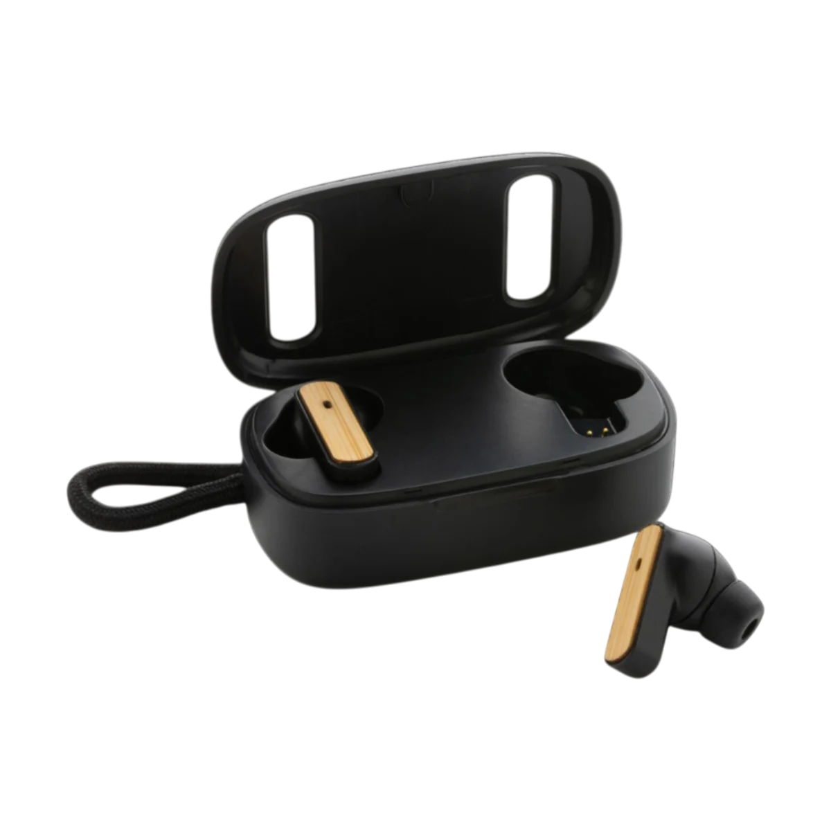 RCS Recycled Plastic & Bamboo TWS Earbuds main image