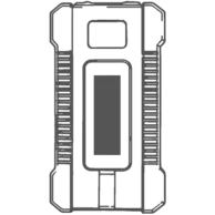 20 x 60 & 40 x 6 mm - Back and Front
